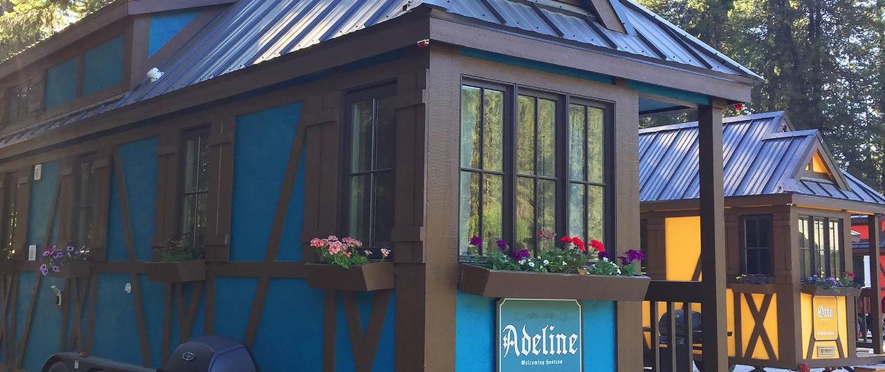 Leavenworth Camping Resort Tiny House Adeline Exteriör bild